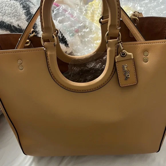 Coach Rae Tote in Tan - Picture 3 of 4